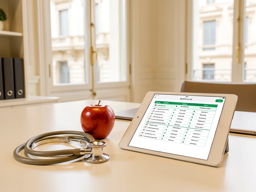 Ambiente professionale Nutrizione Donna